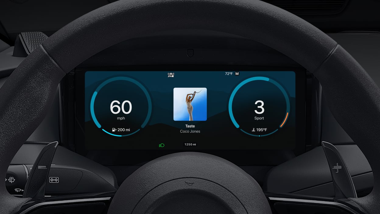 carplay ultra behind driver's window