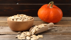 Pumpkin seeds and pumpkin