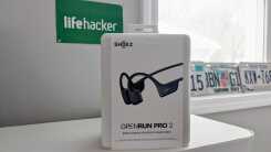 Shokz OpenRun Pro 2 in my office.