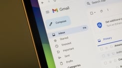gmail on laptop