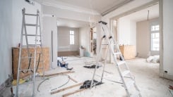 home being renovated