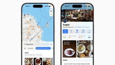 apple maps michelin feature