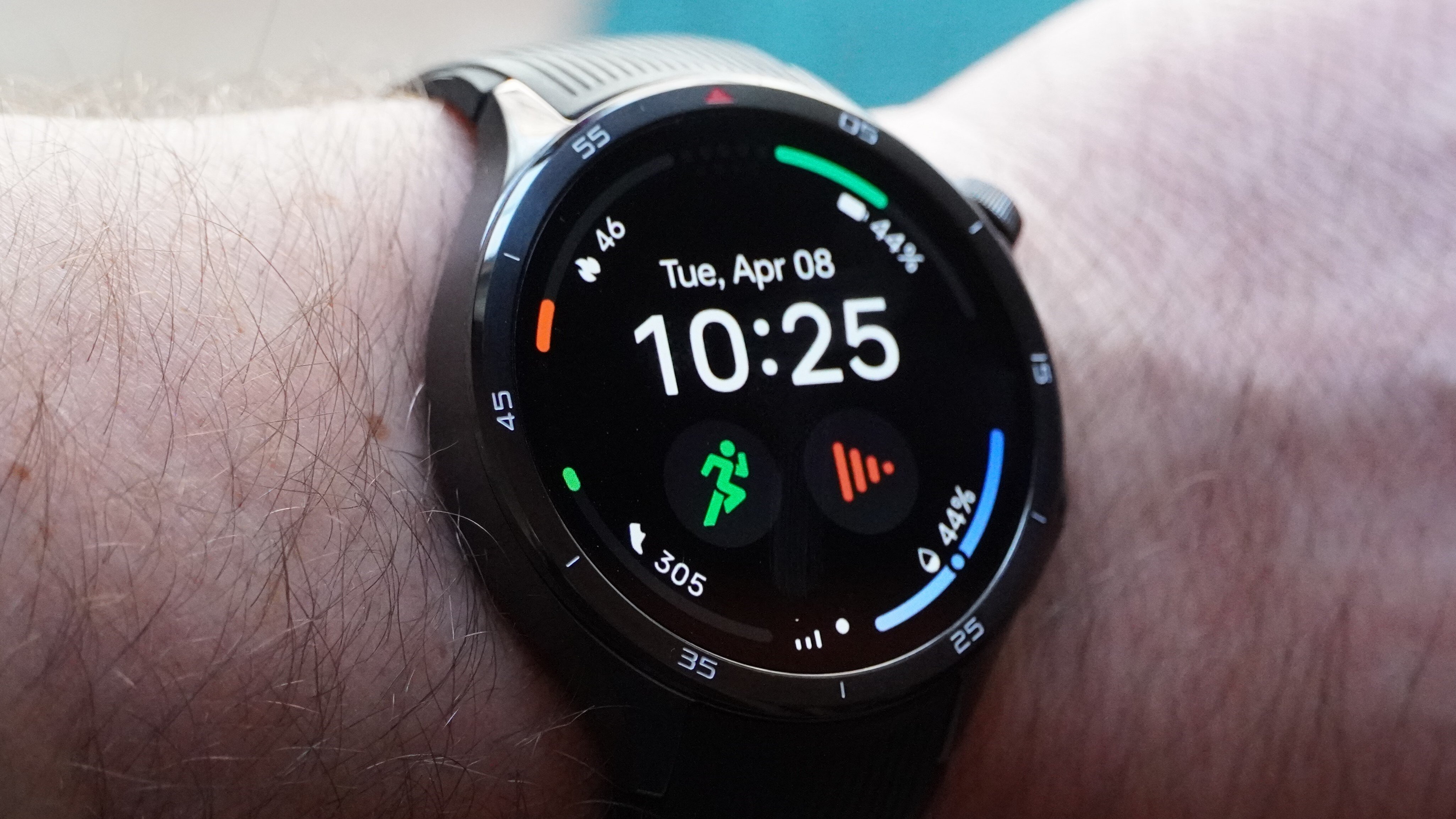 OnePlus Watch 3 on a wrist