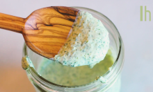 Flavor Your Mayo With Leftover Greens