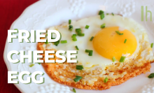 You Need to Fry an Egg in Cheese