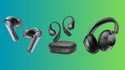 EarFun Air Pro 3 (left), EarFun OpenJump (center), EarFun Wave Pro (right)