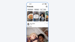 New Friends feed in Facebook.