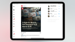 Instagram for Web, running as an app on iPad.
