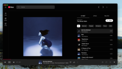 YouTube Music running in its own app, playing The Marias' No One Noticed.