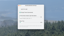 A screenshot of DarkModeBuddy