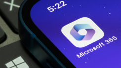 Microsoft 365 app on a smartphone screen