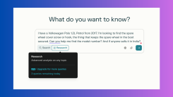 A ChatGPT Deep Research query window