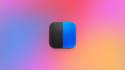 Popclip's logo against a gradient background.