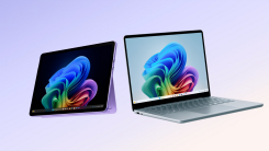 The Microsoft Surface Pro 12-inch (left) and Microsoft Surface Laptop 13-inch (right)