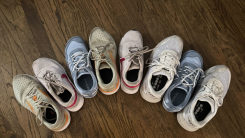 Different running shoe options