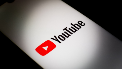 youtube app logo on smartphone screen