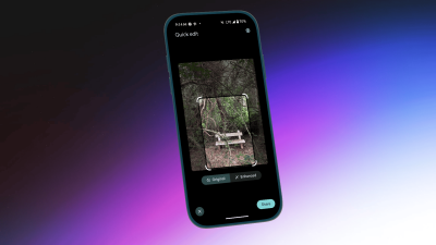Quick Edits feature in Google Photos.