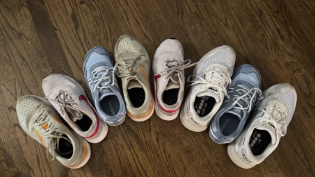 Different running shoe options