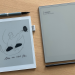 supernote manta next to remarkable paper pro on a table
